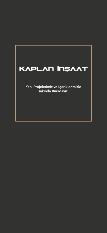Kaplan inşaat