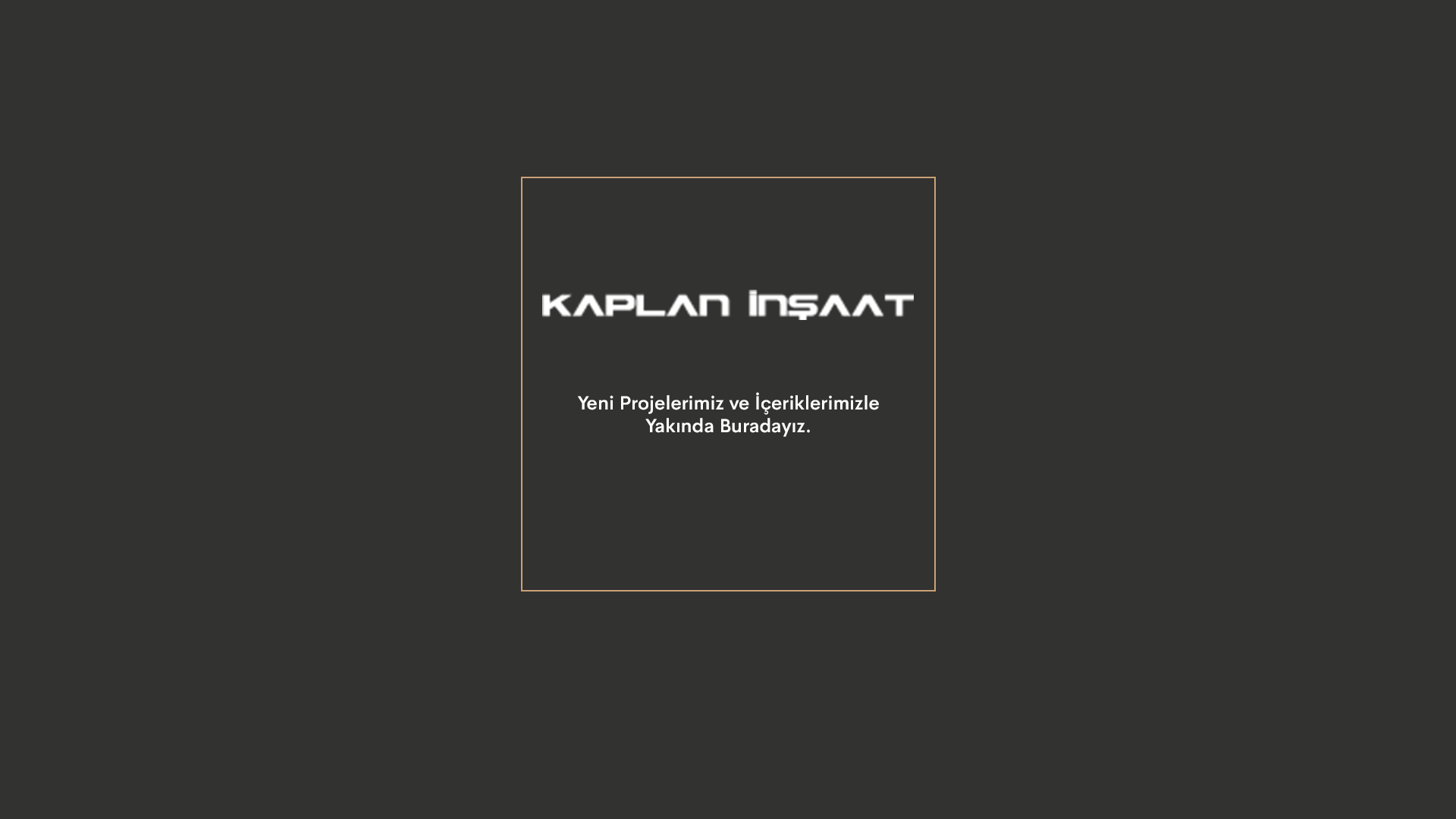 Kaplan inşaat